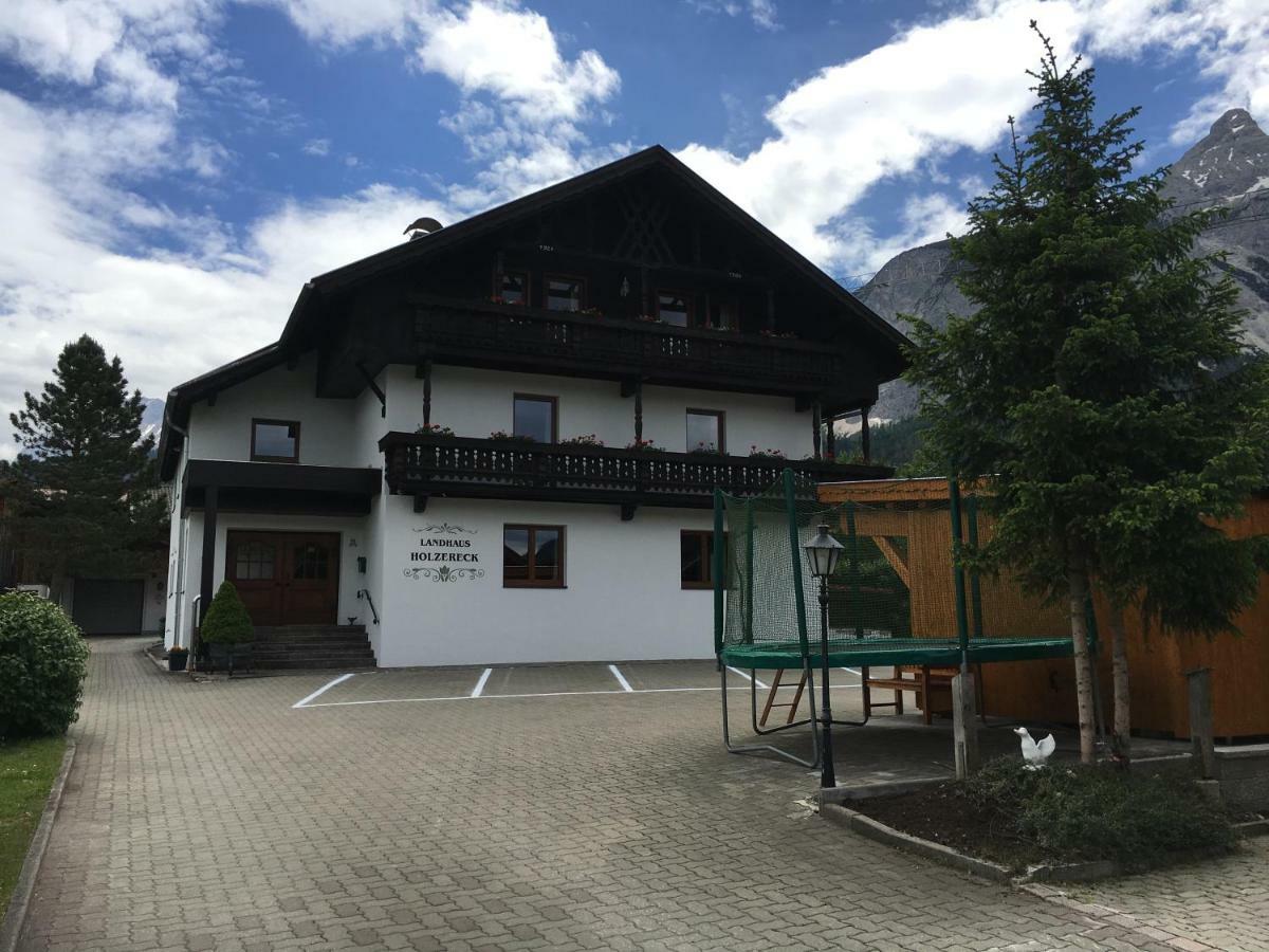 Landhaus Holzereck Ehrwald Bagian luar foto