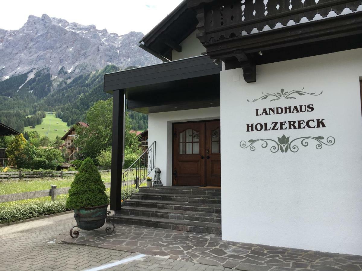 Landhaus Holzereck Ehrwald Bagian luar foto