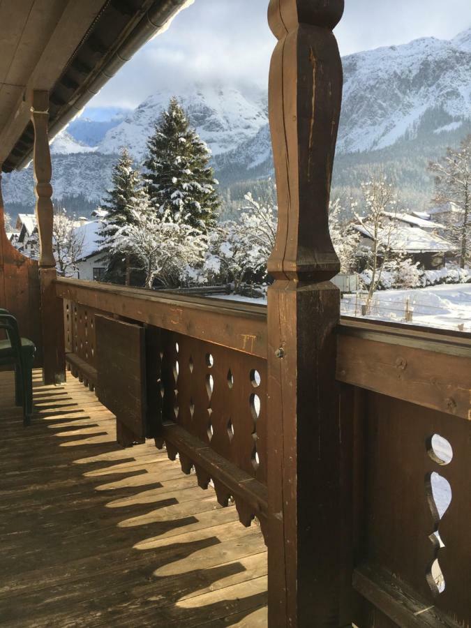 Landhaus Holzereck Ehrwald Bagian luar foto